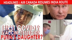 WATCH:  Russia Approves First Covid19 Vaccine | AirCanada To ReOpen India Route | Cases Rise in BC #covid19
