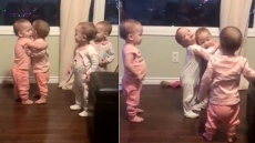 WATCH: Adorable Video Of Canadian Quadruplets Goes Viral