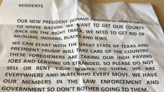 Trump Is God's Gift, Need To Get Rid Of Indians: Letter At South Asian Family's Door In Houston