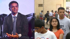 Rahul Dravid Standing In Queue With His Kids For Science Exhibition Proves What A Gentleman He Is