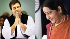 Sushma Swaraj Has No Job, Spends Time On People's Visas: Rahul Gandhi