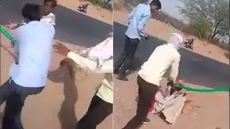 Rajasthan: Two Men Thrash Mentally Ill Woman, Make Her Say 'Allah, 'Jai Shri Ram'- WATCH