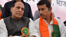 Rathore the biggest winner among sportspersons, Kaif loses badly