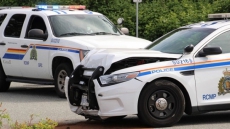 Three RCMP Cruisers Rammed In Surrey; Suspect To Appear In Court