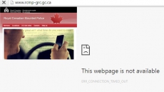RCMP National Website Goes Offline, Anonymous Claims Responsibility