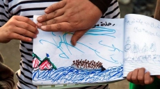 Refugee Child's Drawings Trace Harrowing Journey To Europe