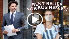 WATCH: A new RENT RELIEF program ON THE WAY to help businesses stay afloat financially but CFIB says a little too late.
