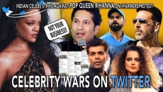 WATCH: Indian Celebs Gang up Against Rihanna's Tweet on Farmers Protest
