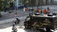 Explosion Rocks Finish Line Of Men's Olympic Cycling Race In Rio