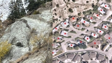 City of Penticton lifts evacuation order for homes threatened by precarious rock