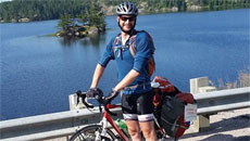 Man with donated kidney cycles across Canada to spread organ donation awareness