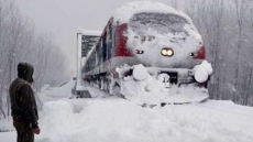 Russian Train Makes Special Stop Every Day So A Girl Can Get To School