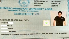 Agra University Publishes Marksheet With Salman Khan's Photo