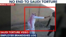 Caught On Camera: Saudi Arabian Employer Tortures 3 Indian Men With Wooden Club