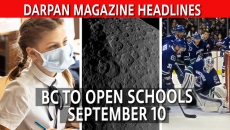 WATCH:  Schools in BC open September 10th,  NASA discovers dwarf planet, and Canucks vs Blues