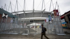 In the shadow of the BC Place, downtown Vancouver braces for World Cup