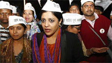 Police arrest 14 AAP members, AAP alleges bias