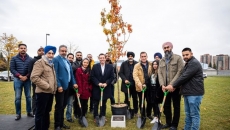 Canadian city pays tribute to Moosewala, plants a tree