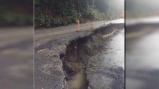 Highway Washout Cuts Off Access To Vancouver Island Communities