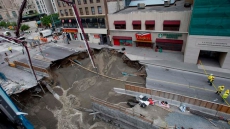 It Could Be Weeks Before Sinkhole Can Be Filled, Says Ottawa Mayor