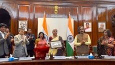 Finance Minister Sitharaman launches 3 souvenir coins