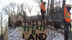 B.C. Hydro Orders Protesters Off Land Slated For Logging Near Site C Dam