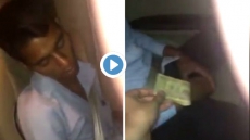 Watch: Gurgaon Man Drives Uber Taxi Home While Uber Cabbie Falls Asleep At The Wheel