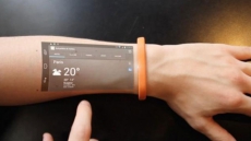 Turn Your Skin Into A Smartphone Display