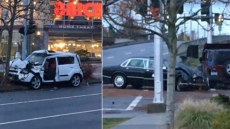 3-Car Collision In South Surrey: 4 In Hospital, One Suffering Life-Threatening Injuries