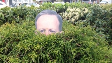 Victoria Woman's Cutout Of Sean Spicer In A Bush Trending On Social Media