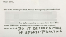 Dirty Messages Asking Women Athletes To Masturbate Before Practice In Bangalore Stadium Washroom