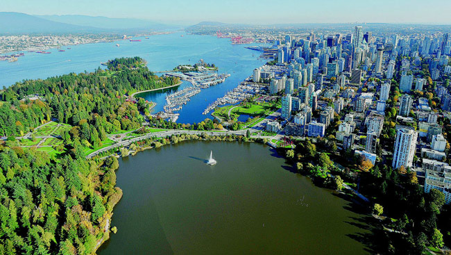 Stanley Park rated Best Park in the World by TripAdvisor