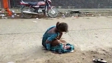Indian Girl, 17, Forced To Give Birth On Street, Filmed Moments After