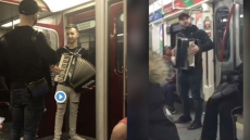 WATCH: Toronto Subway Accordion Players Learn New Tune; TTC Still Unimpressed