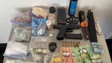 Surrey seizure of drugs and guns results in 1,520 potentially fatal doses of Fentanyl off the streets, enough to supply a full school.