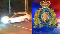 Vehicle involved in shooting fireworks at pedestrians