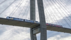Skytrain not running between Columbia Stn and Scott Road Stn due to a track issue during afternoon commute