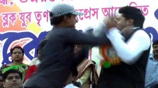 Youth Slaps Mamata's Nephew Abhishek At Public Meeting