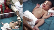 Baby Survives Falling On To Rail Tracks After Indian Mother Gives Birth In Moving Train's Toilet