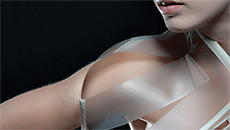 Intimacy 2.0: This dress goes transparent as you are turned on!