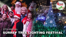 WATCH: Surrey Tree Lighting Festival 2022