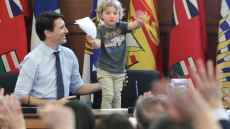Justin Trudeau Takes 3-Year-Old Son To Work. Photos Are Oh-So-Cute