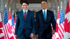 U.S. President Barack Obama Passes Diplomatic Torch To Justin Trudeau, With A Warning