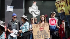 Indigenous Activist Arrested After Trans Mountain Protest In B.C.