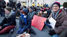 Canadian Protesters Decry Trump's U.S. Travel Ban; Urge Trudeau Action