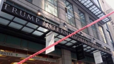 Area around Toronto's Trump Tower closed off due to cracked window