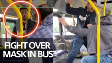 WATCH: Fight on Surrey bus over mask wearing and Trump avoids taxes