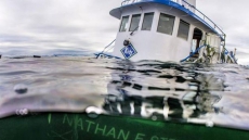 Final Work Underway To Lift Sunken Tug From Waters Off B.C. Coast