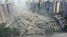 Post twin towers demolition, 45 lakh litres water used to remove dust