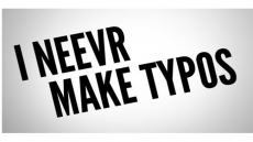 Why do we miss typos in own writings